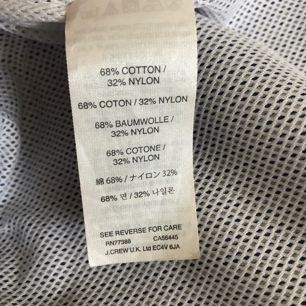 J.Crew Pinstripe Seersucker Swim Shorts Sz 36